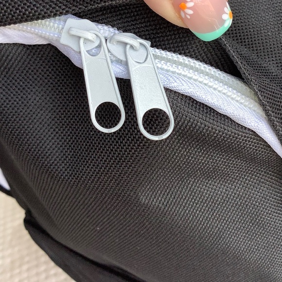 LA EXPRESS New Black Backpack with Front Pocket NWT - Picture 6 of 15